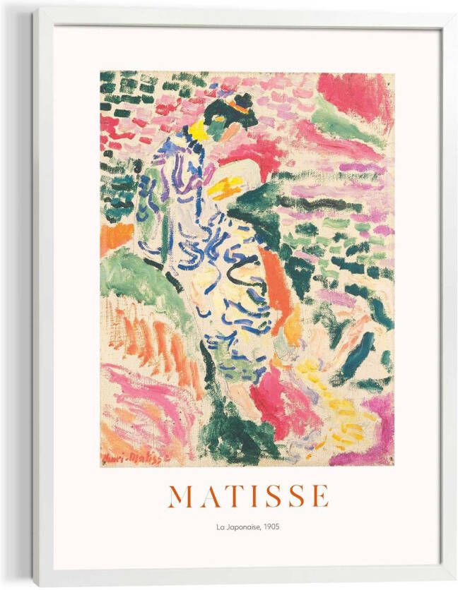 Reinders! Artprint op linnen La Japonaise Matisse