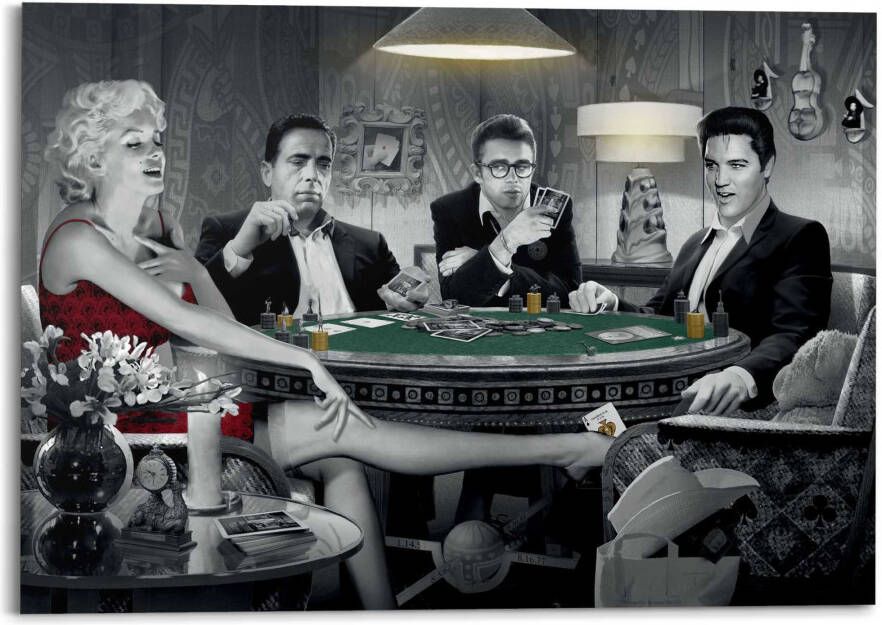 Reinders! Decoratief paneel Monroe Bogart Dean Elvis