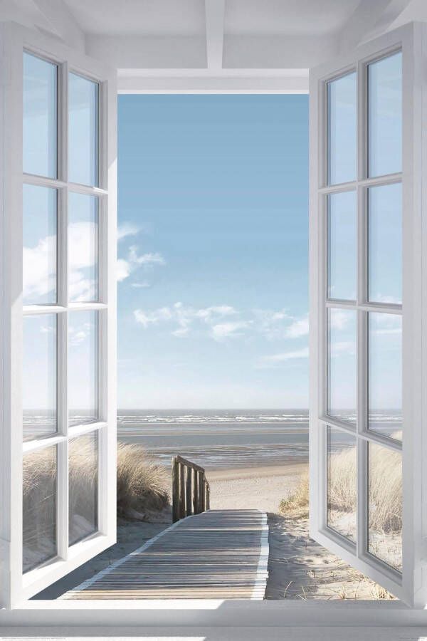 Reinders! Decoratief paneel Uitzicht op de Noordzee