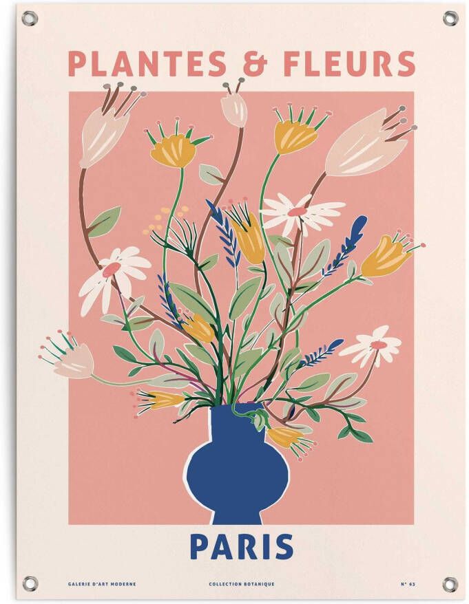 Reinders! Poster Bloemen Outdoor voor tuin of balkon