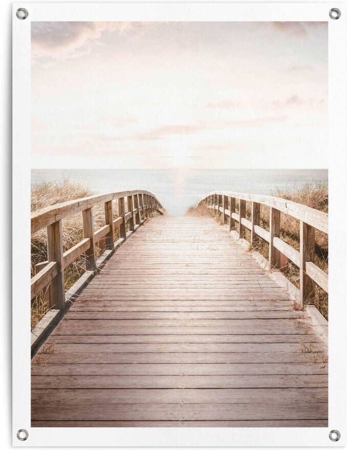 Reinders! Poster Brücke zum Strand
