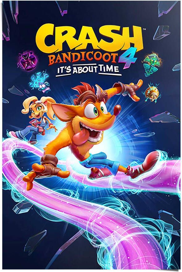 Reinders! Poster Crash Bandicoot 4 ride