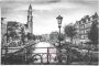 Reinders! Poster De grachten van Amsterdam: brug fiets stad Nederland - Thumbnail 1