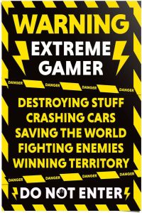 Reinders! Poster GAMER AT WORK