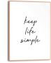 Reinders! Poster Keep life simple - Thumbnail 1