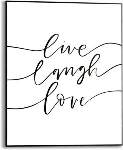 Reinders! Poster Live Laugh Love