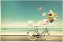 Reinders! Poster Luchtballon fiets - Thumbnail 1