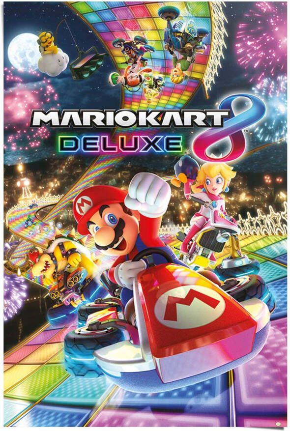 Reinders! Poster Mario Kart 8 deluxe