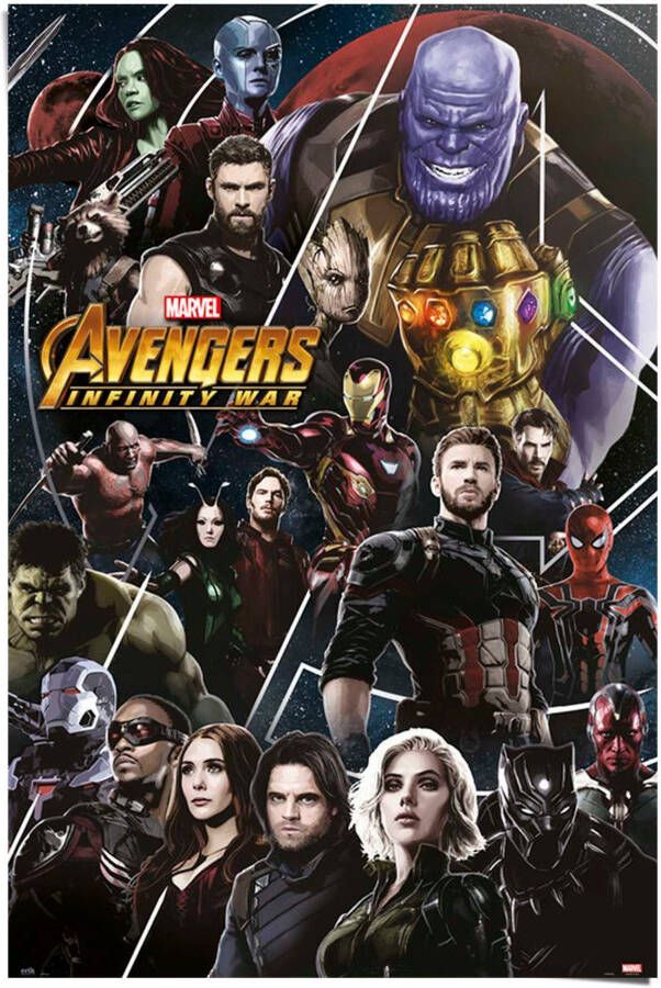 Reinders! Poster Marvel Avengers infinity war