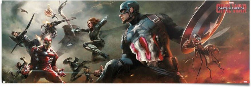 Reinders! Poster Marvel captain america civil war