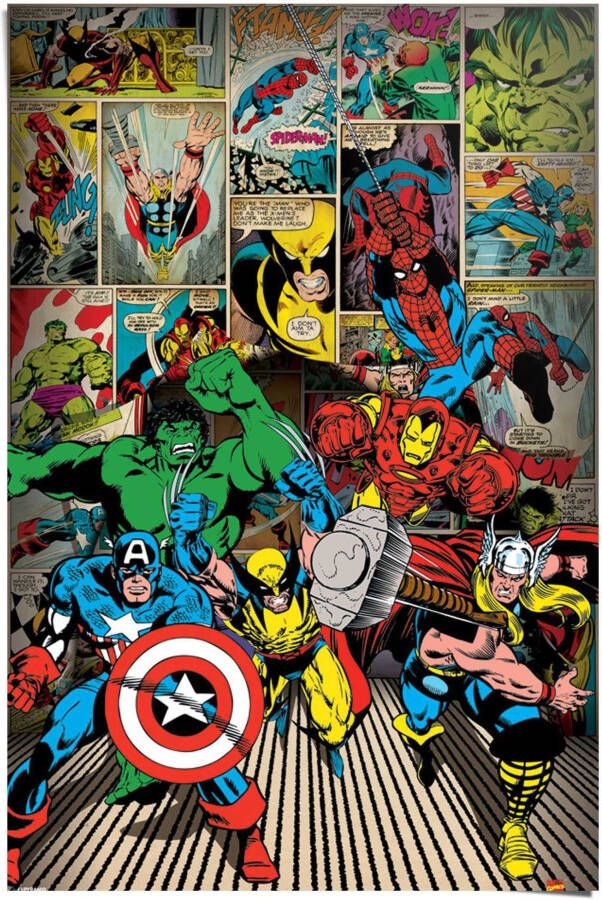 Reinders! Poster Marvel Helden