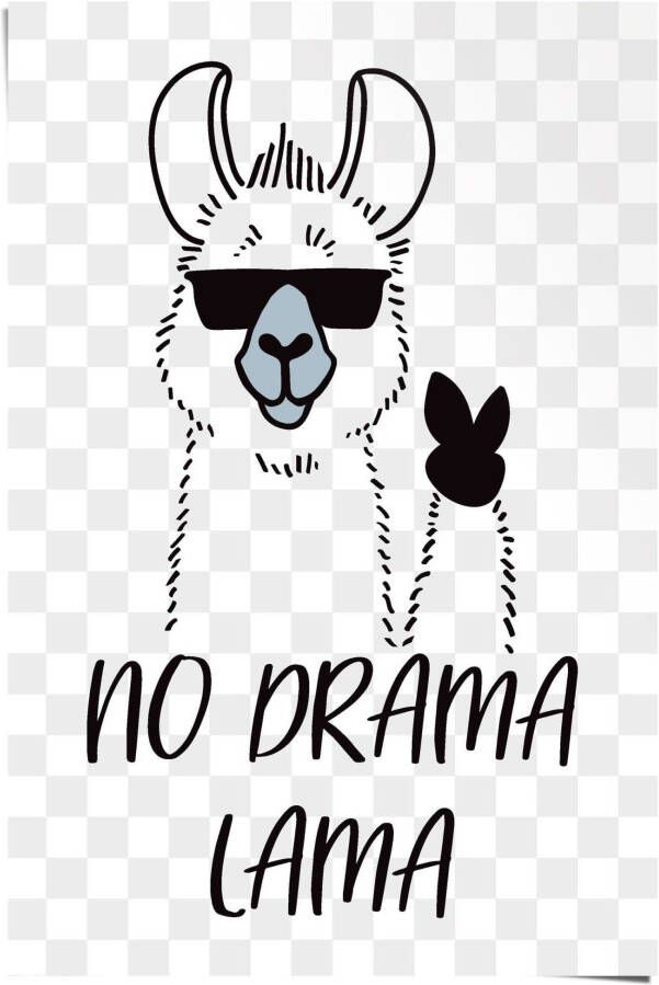Reinders! Poster No Drama Lama