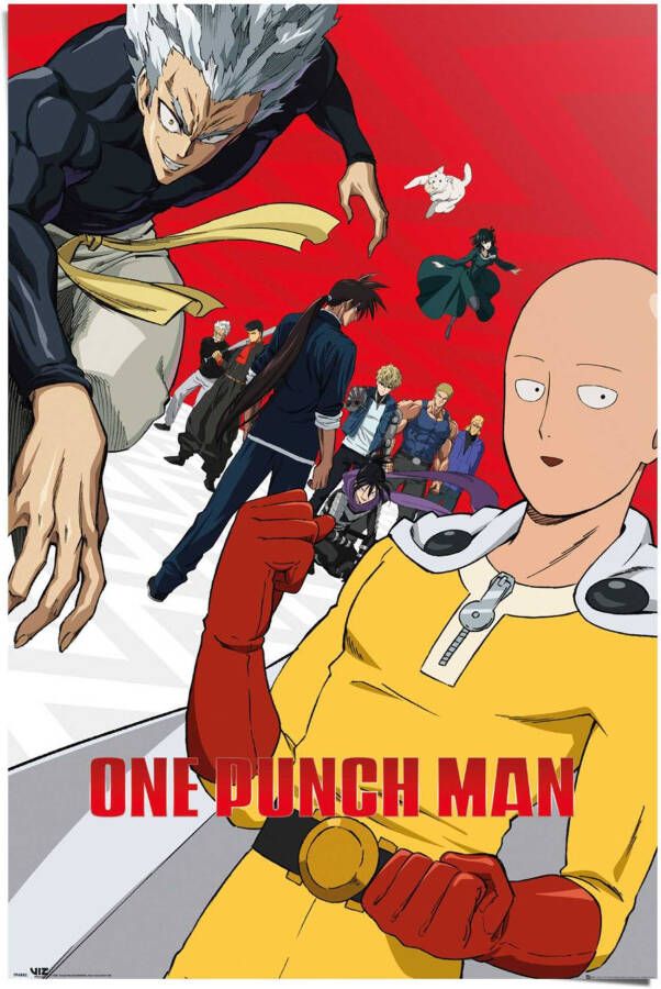 Reinders! Poster One Punch Man Japan Webcomic Manga superheld Saitama