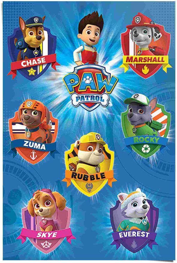 Reinders! Poster Paw Patrol