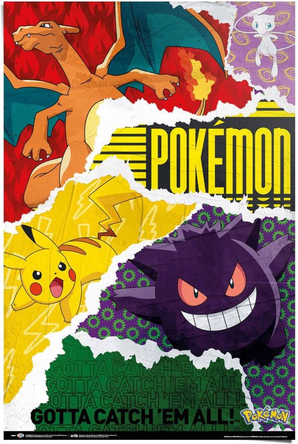 Reinders! Poster Pokemon gotta catch 'em all