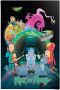 Reinders! Poster Rick and Morty toilet adventure - Thumbnail 1