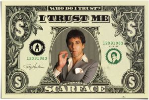 Reinders! Poster Scarface Dollar