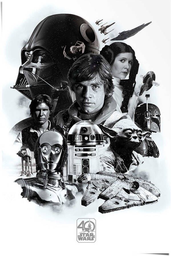 Reinders! Poster Star Wars 40 jaar