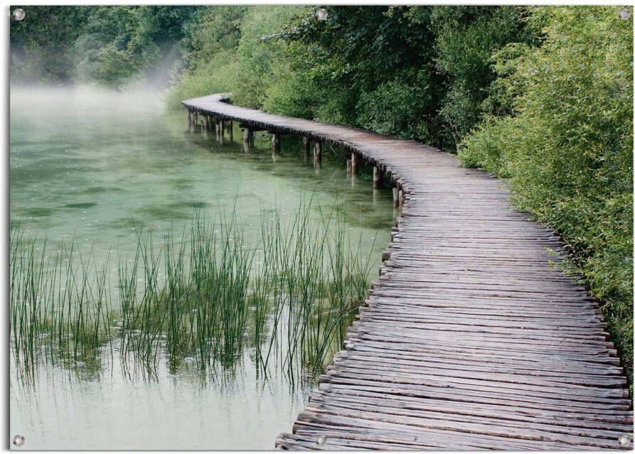 Reinders! Poster Steiger aan de kust lichte en waterdichte tuinposter voor buiten