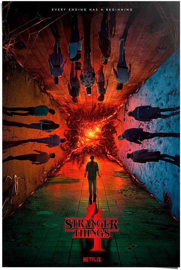 Reinders! Poster Stranger Things every ending has a beginning