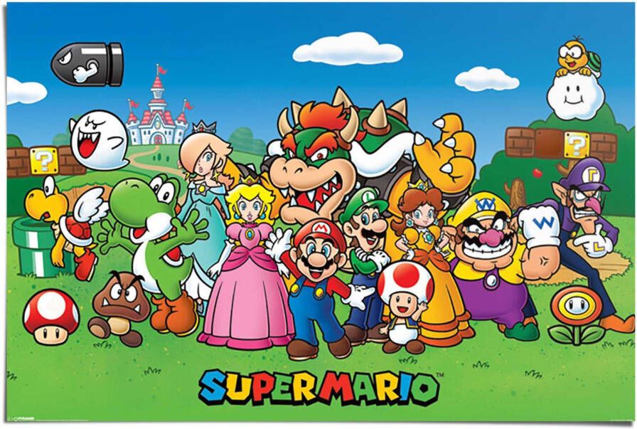Reinders! Poster Super Mario