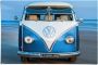 Reinders! Poster Volkswagen Bulli blauw Brendan Ray - Thumbnail 1