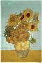 Reinders! Poster Zonnebloemen Vincent van Gogh bloem plant befaamd schilderij - Thumbnail 1