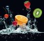Reinders! Print op glas Vrucht Splash sinaasappel - Thumbnail 1