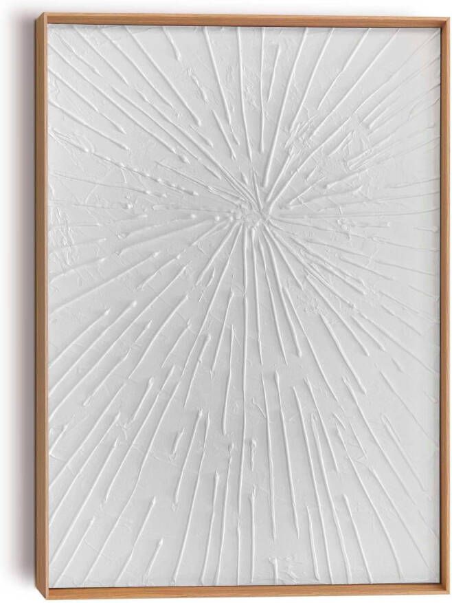 Reinders Beams White Craft Art Schilderij 40x30cm Hout