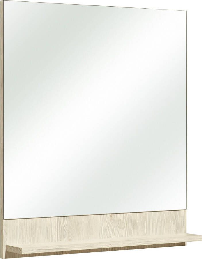 Saphir Wandspiegel Quickset 350 Flächenspiegel mit Ablage 60 cm breit 68 cm hoch 60 cm breed