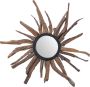 SIT Spiegel Romanteaka van gerecycled gebruikt hout teak shabby chic vintage - Thumbnail 1