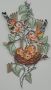 Stickereien Plauen Raamdecoratie Vogelnest (1 stuk) - Thumbnail 1