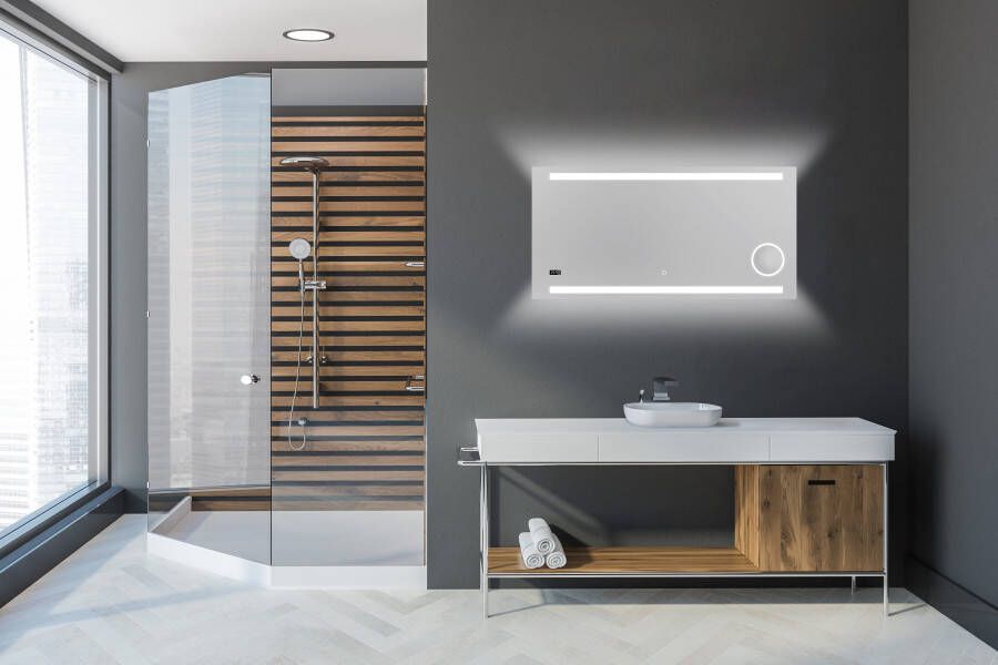 Talos Led-lichtspiegel King 160x60 cm energiebesparend