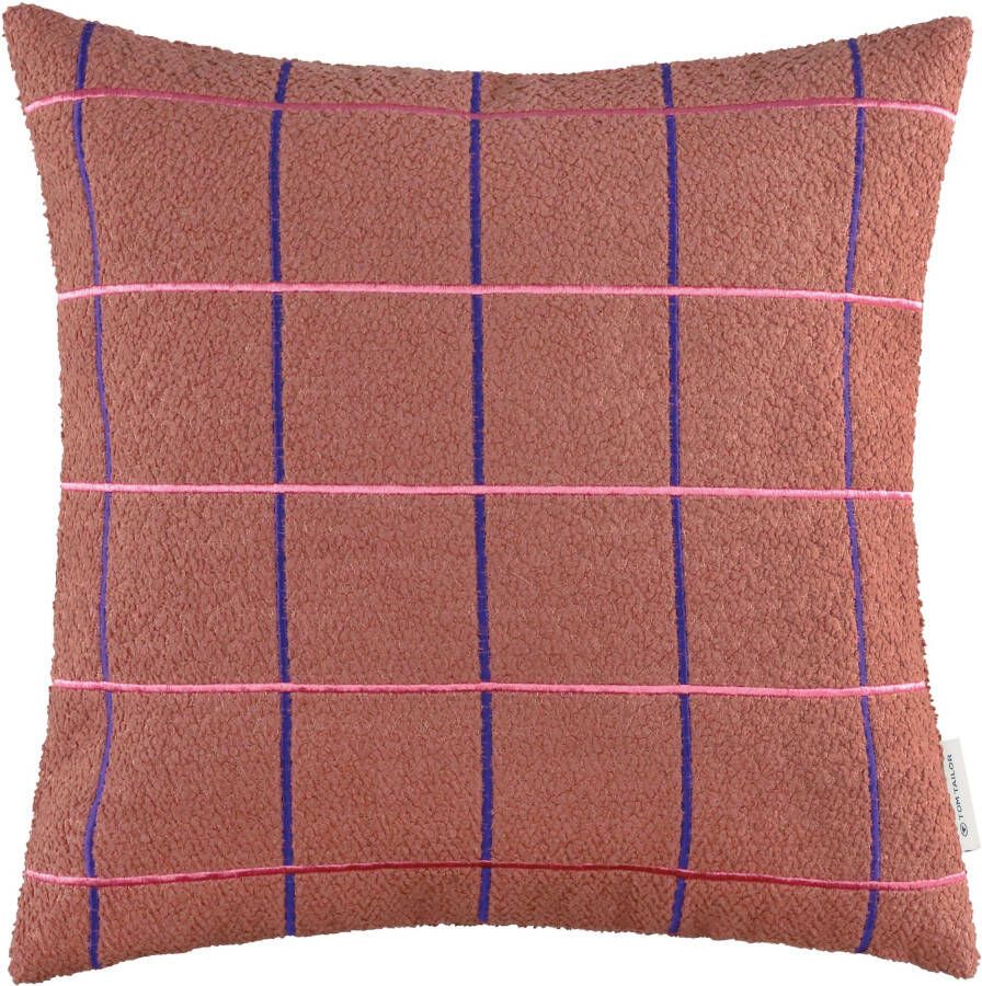 TOM TAILOR HOME Kussenhoes Grid