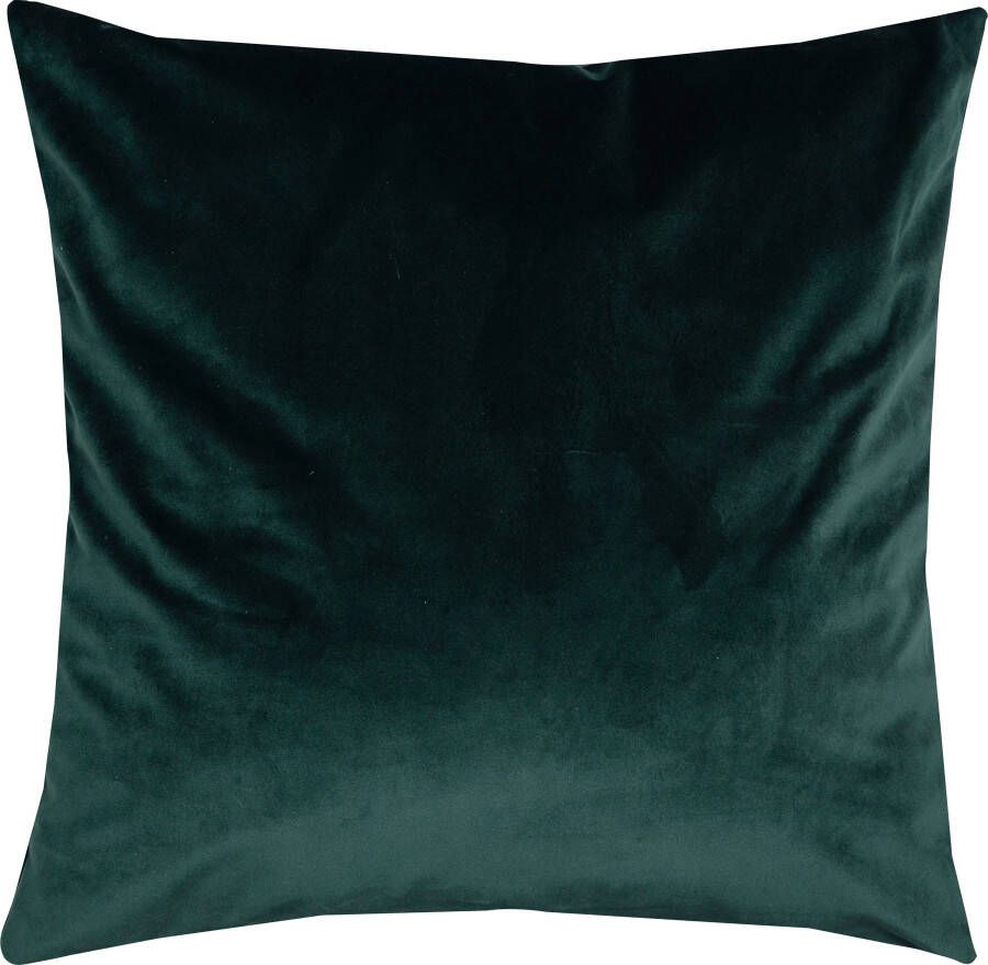 TOM TAILOR HOME Sierkussen FRENCH VELVET van zachte micro-velvet kussenovertrek zonder vulling(1 stuk)