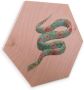 Wall-Art Artprint op hout Rozen artprint op hout slang bloemen (1 stuk) - Thumbnail 1