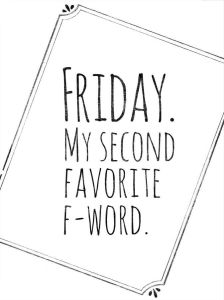 Wall-Art Poster Friday My favorite second F-Word Poster artprint wandposter