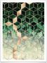 Wall-Art Poster Natuur Geometrie Poster zonder lijst (1 stuk) - Thumbnail 1