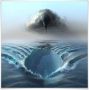 Wall-Art Poster Ocean Verlangen boot op zee (1 stuk) - Thumbnail 1