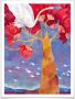 Wall-Art Poster Sprookjes-artprint bloemenweide 60x80 cm Sprookjes-artprint op reis (1 stuk) - Thumbnail 1