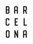 Wall-Art Poster Typografie Barcelona - Thumbnail 1