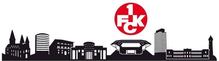 Wall-Art Wandfolie 1.FC Kaiserslautern skyline logo (1 stuk)
