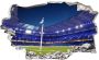 Wall-Art Wandfolie 3D voetbal HSV Arena 02 zelfklevend verwijderbaar (1 stuk) - Thumbnail 1