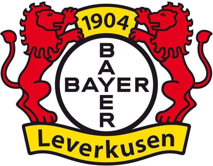Wall-Art Wandfolie Beier 04 Leverkusen logo zelfklevend verwijderbaar (1 stuk)
