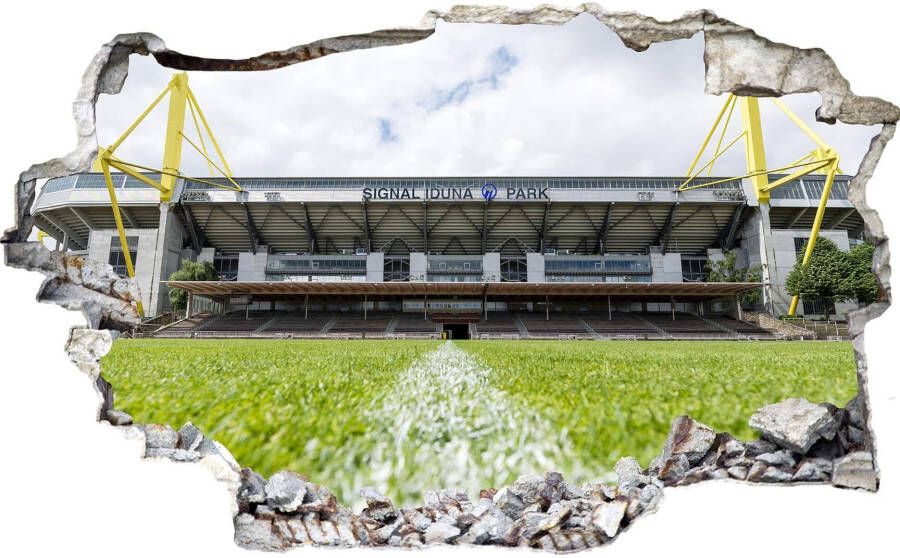 Wall-Art Wandfolie Borussia Dortmund BVB Signal Iduna zelfklevend verwijderbaar