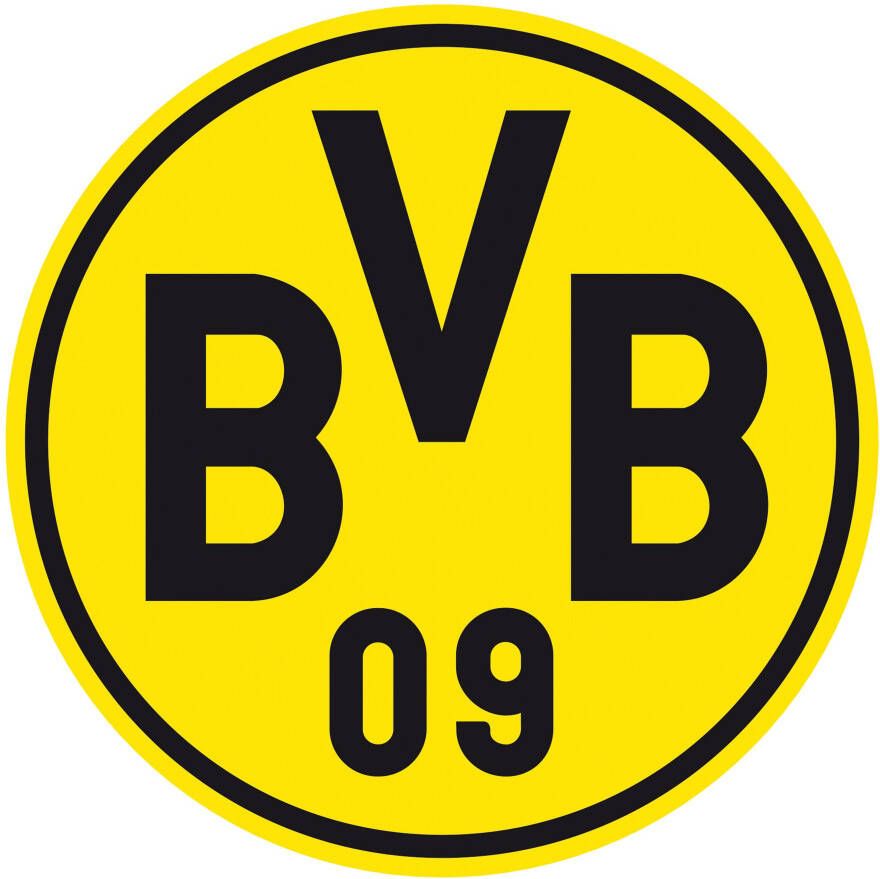 Wall-Art Wandfolie Fußball Logo Borussia Dortmund zelfklevend verwijderbaar