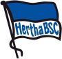 Wall-Art Wandfolie Hertha BSC logo vlag zelfklevend verwijderbaar (1 stuk) - Thumbnail 1
