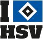 Wall-Art Wandfolie I love HSV Hamburger zelfklevend verwijderbaar (1 stuk) - Thumbnail 1
