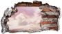 Wall-Art Wandfolie Paars Wolken sticker 3D hemel (1 stuk) - Thumbnail 1