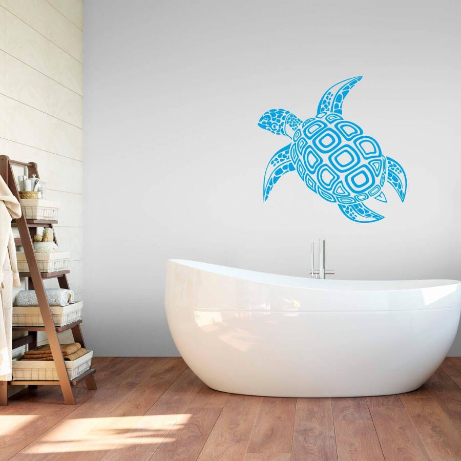 Wall-Art Wandfolie Schildpad zelfklevend verwijderbaar